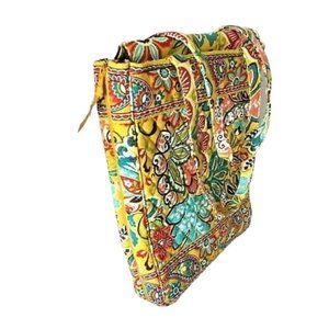 Vera Bradley Provencal Carry on Laptop Travel Tote Shoulder Strap Bag